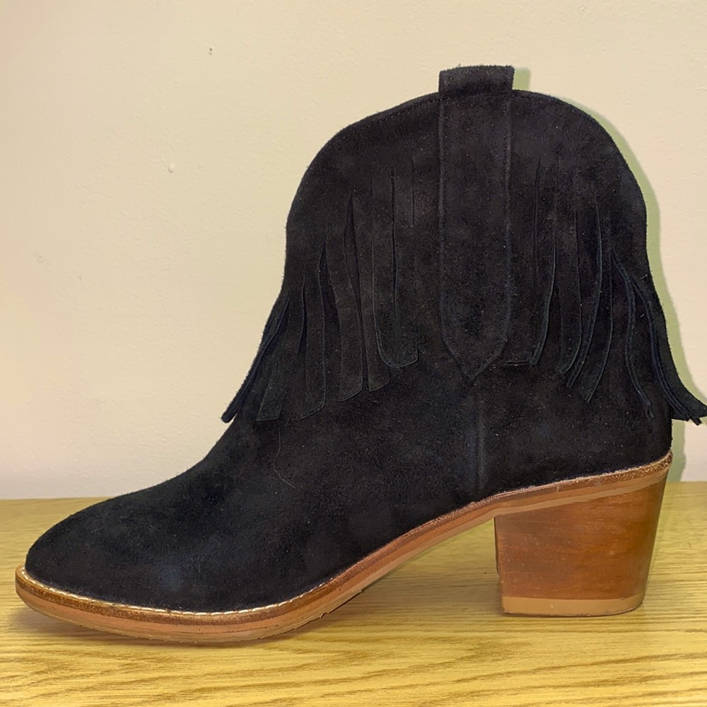 Chaussure Lapin Suede Western Bootie